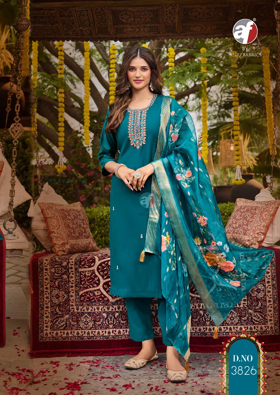 Shararat Vol 7 By Anju Viscose Modal Designer Kurti With Bottom Dupatta Wholesale Price IN Surat